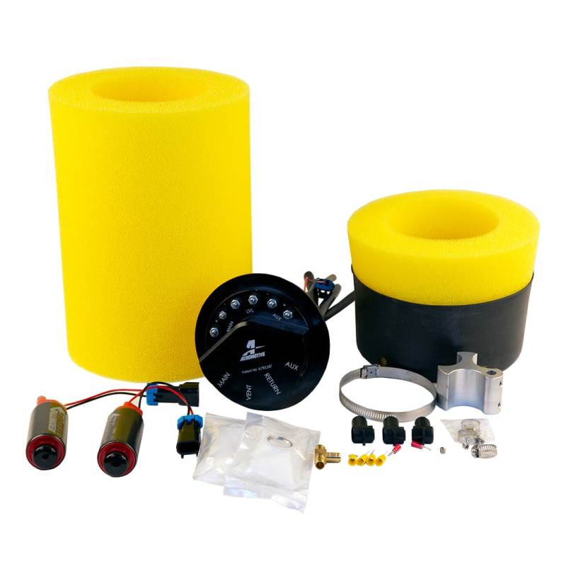 Aeromotive 18359 450 Dual Drop-In Phantom Fuel Pump System for 2005-2018 Chevrolet Silverado and GMC Sierra