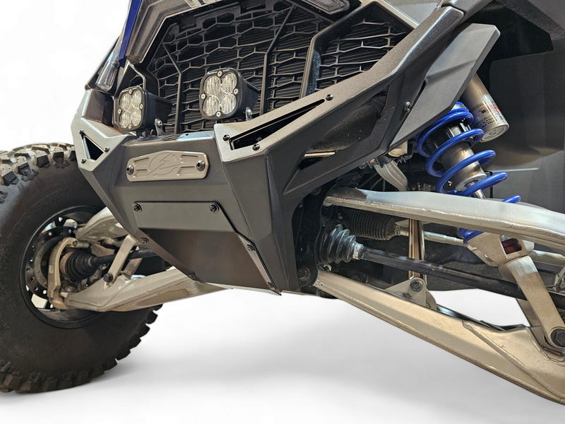 Elektric Off Road Fair Lead Cover Plate for UTV Bumpers - Anodized Gunmetal Finish, Part WFL110005