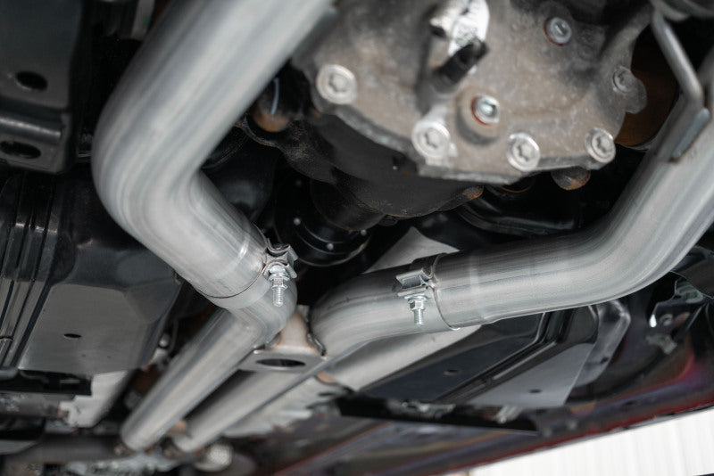 MBRP Armor BLK Cat-Back Exhaust System mbrpS7207BLK for 2018-2022 Ford Mustang GT 5.0L