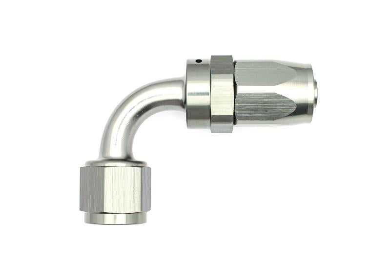 DeatschWerks 8AN Female Swivel 90-Degree CPE Hose End, DWK6-02-0807