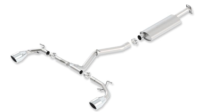Borla S-Type Cat-Back Exhaust System for Scion FR-S, Subaru BRZ and Toyota 86 2.0L, Part Number 140496