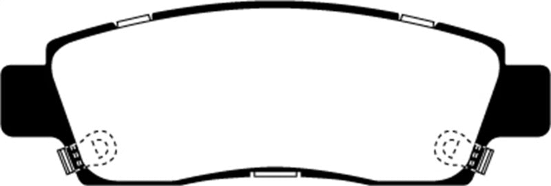 EBC Greenstuff Brake Pad Sets