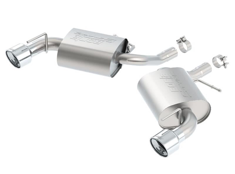 Borla 11933 S-Type Axle-Back Exhaust System for 2016-2023 Chevrolet Camaro 2.0L Turbo