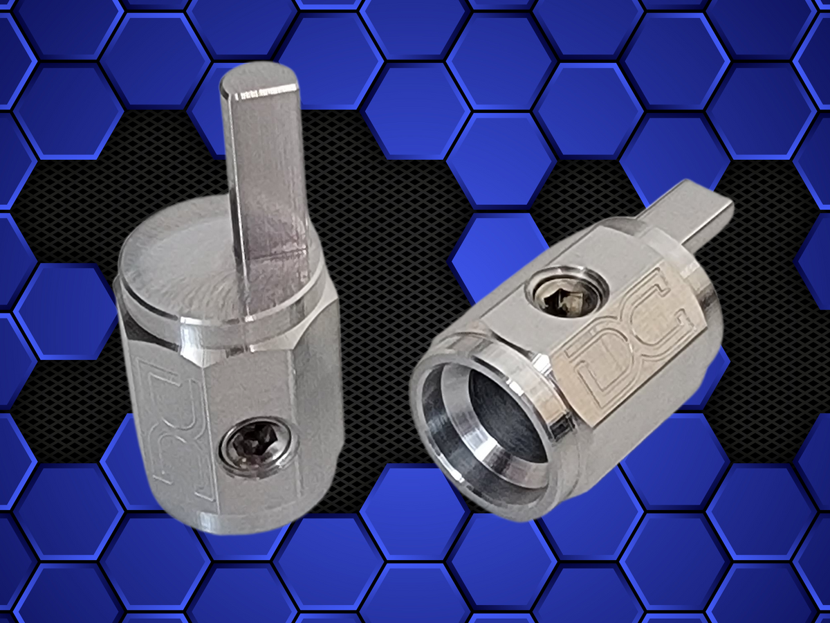 DC Audio "OCT 4/8 WR" Octo Series 4awg to 8awg Wire Reducers for Amplifiers Aluminum