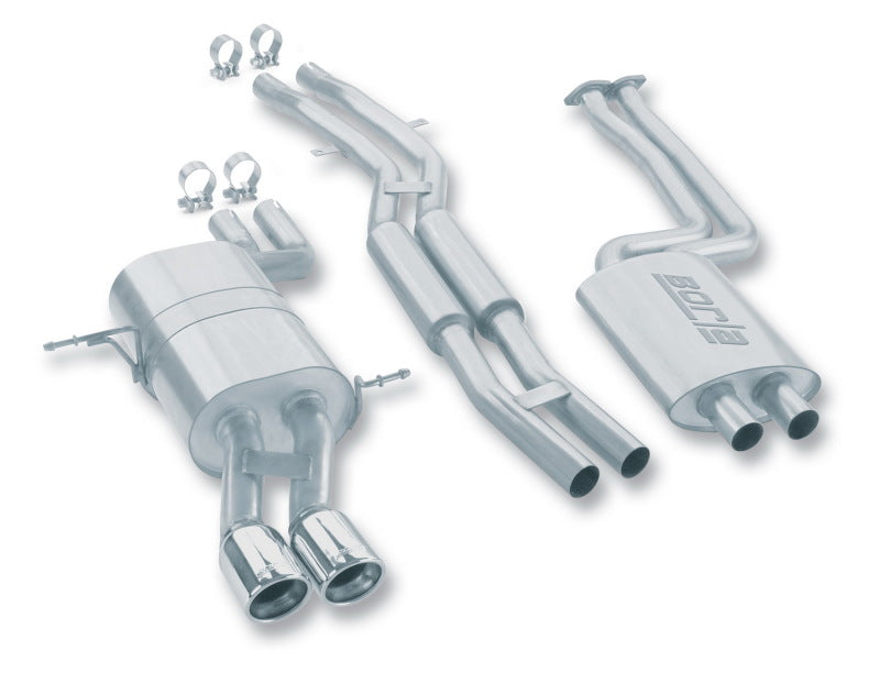 Borla 140084 S-Type Cat-Back Exhaust System for 1999-2006 BMW E46 323i, 325i and 330i