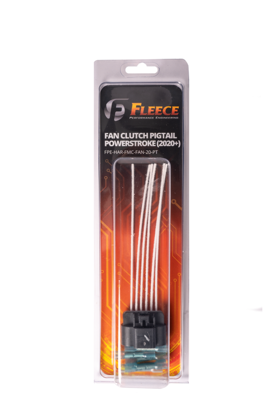 Fleece Performance - fpeFPE-HAR-FMC-FAN-20-PT - 2020-2024 Ford Powerstroke Cooling Fan Pigtail