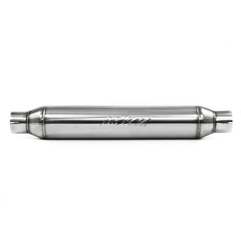 MBRP Armor Pro Universal Performance Resonator R1016, 2.5-Inch Inlet and Outlet