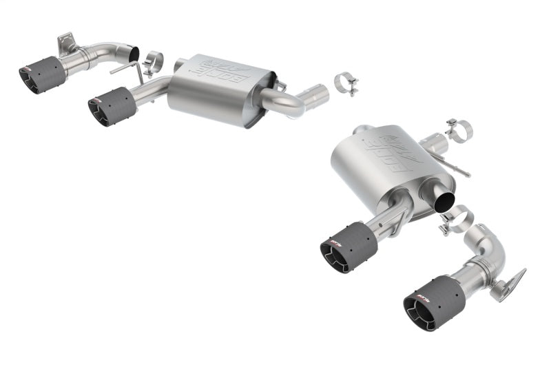 Borla 11925CF ATAK Axle-Back Exhaust System with NPP Valves for 2016-2024 Chevrolet Camaro SS