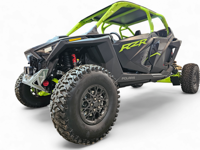 Elektric Offroad 2022-2025 Polaris RZR Pro R Billet Aluminum Front Winch Bumper with Clear Anodized Finish
