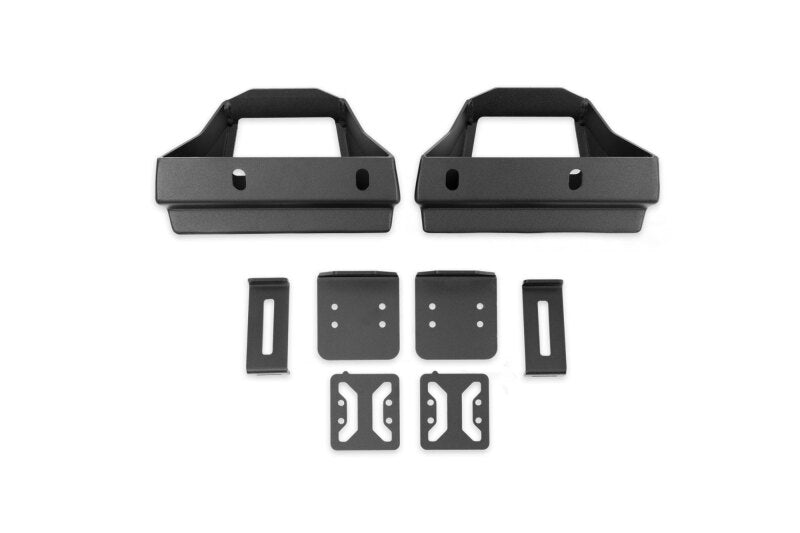 DV8 Offroad Tube Rear Bumper for 2019–2025 Chevy Silverado and GMC Sierra 1500, Part Number dveRBCS1-04