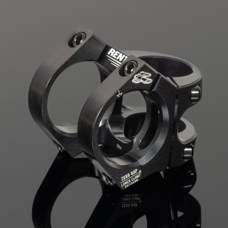 Renthal V2 Apex Stem 35 x 33 mm, Black/Black – Part Number STM126-01-005-01