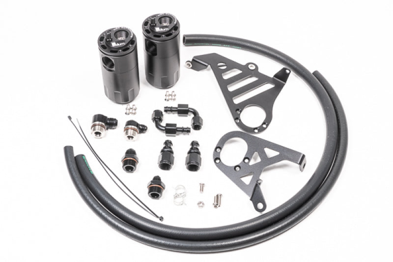 Radium Engineering 20-0328-FL Dual Catch Can Kit for 2016-2018 Ford Focus RS