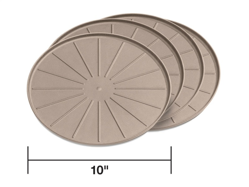 WeatherTech Round Coaster Set - Terracotta
