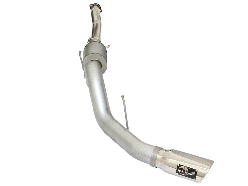 aFe Atlas 4-Inch Cat-Back Exhaust System with Muffler for 2015-2019 Ford F-150 V6 2.7L and 3.5L, Part AFE49-03069-P