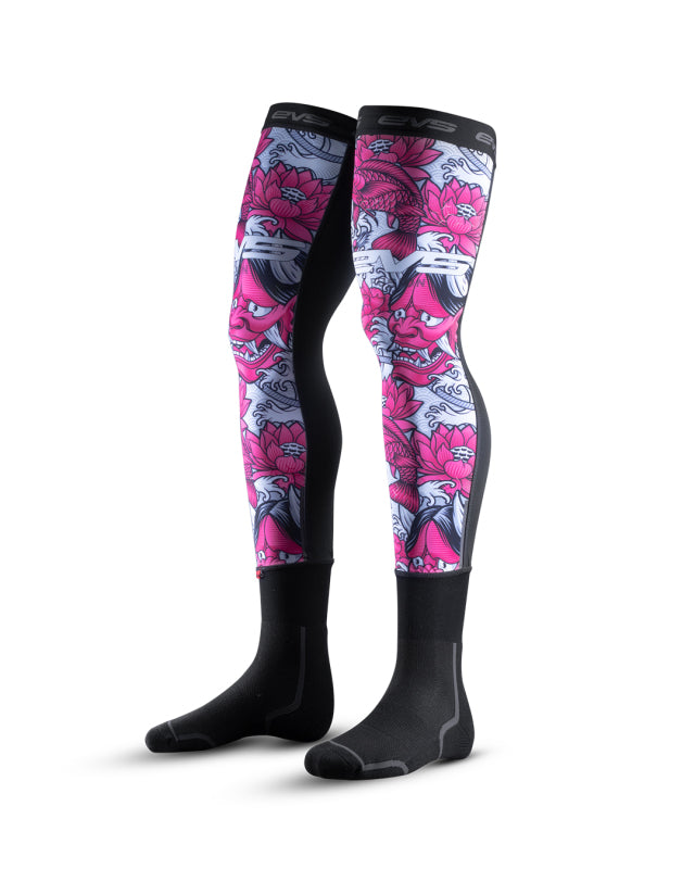 EVS evsFSN-HAN-Y Fusion Sock Hannya Pink - Youth