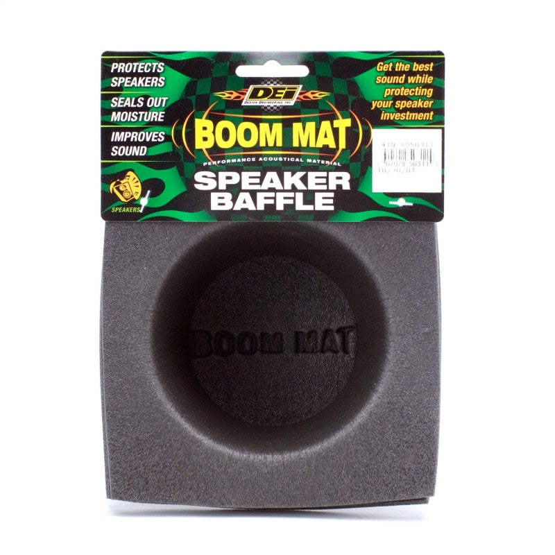 DEI Speaker Baffles 5.25in Round 6.5in Wide 6.5 Height 2.5in Deep - Pair