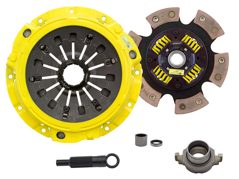 ACT ZX6-XTG6 XT-M/Race Sprung 6-Pad Clutch Kit for 1993-1995 Mazda RX-7