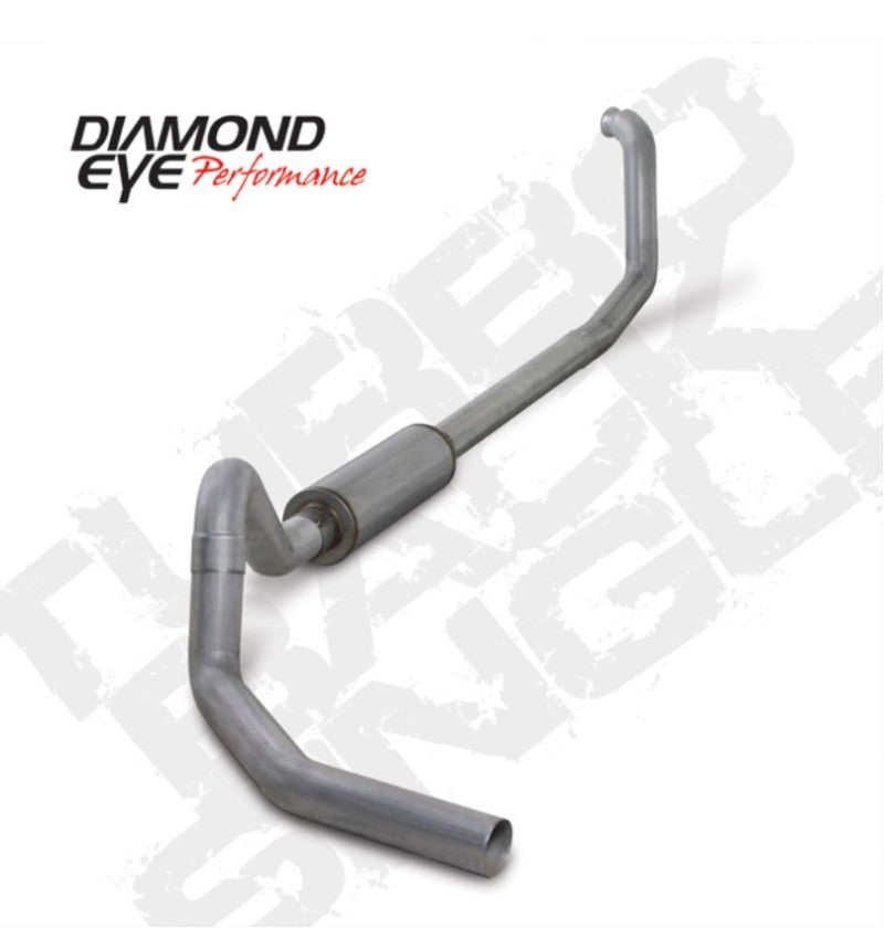 Diamond Eye Performance K4325A 4-Inch Turbo-Back Single Exhaust Kit for 2000-2003 Ford 7.3L E-Series Vans