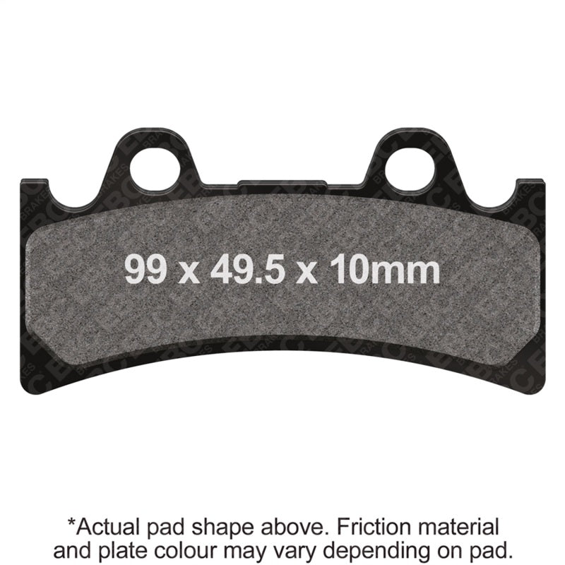 EBC Powersports FA190 Organic Front Brake Pads for 1993-1996 Yamaha YZF 750