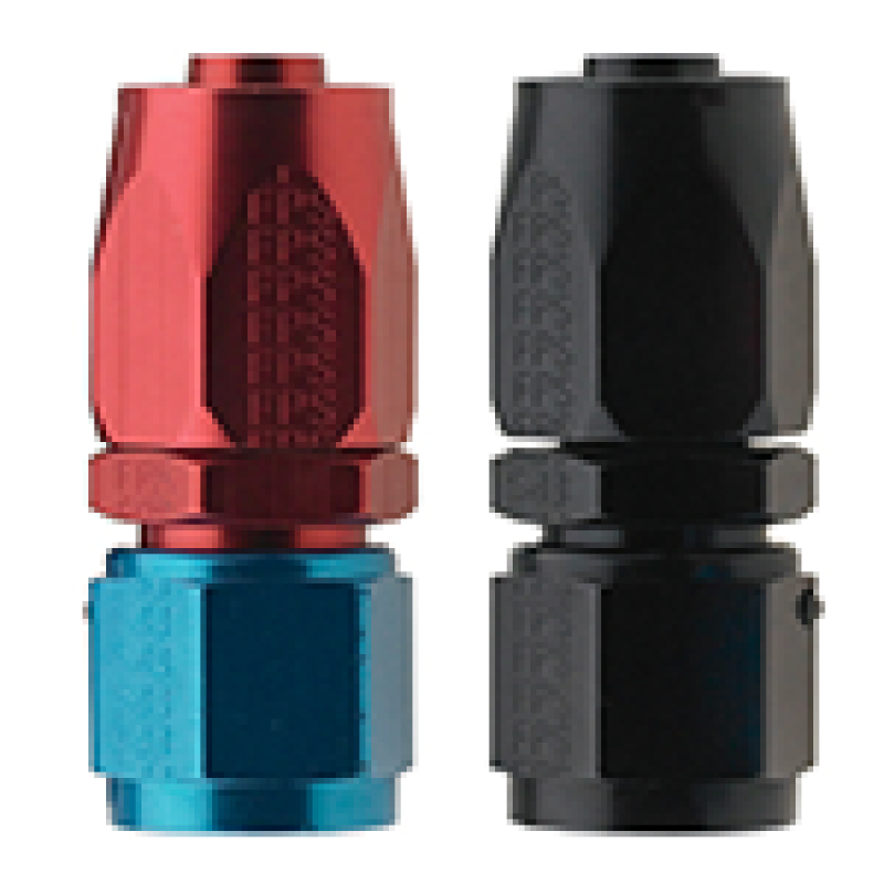 Fragola fra220108-BL -8AN Straight Pro-Flow Hose End, Black