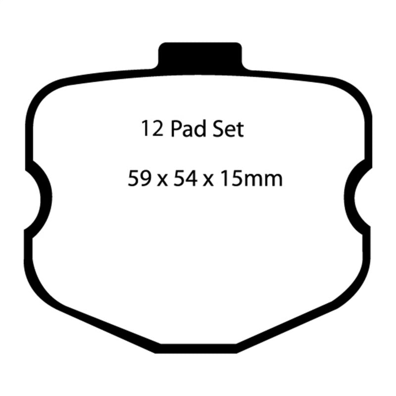 EBC Yellowstuff Brake Pad Sets