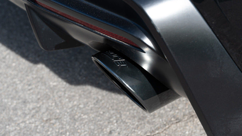 Borla 140826BC ATAK Cat-Back Exhaust System with Black Chrome Tips for 2020-2025 Toyota GR Supra 3.0L