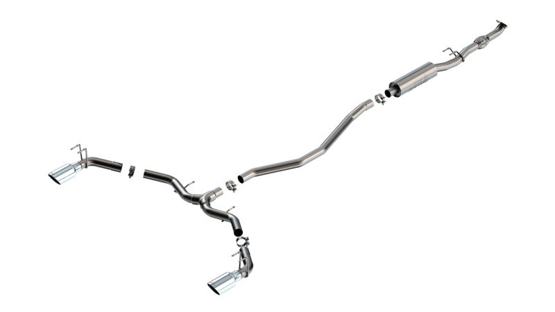 Borla 140922 S-Type Cat-Back Exhaust System for 2023-2025 Acura Integra and 2022-2025 Honda Civic Si
