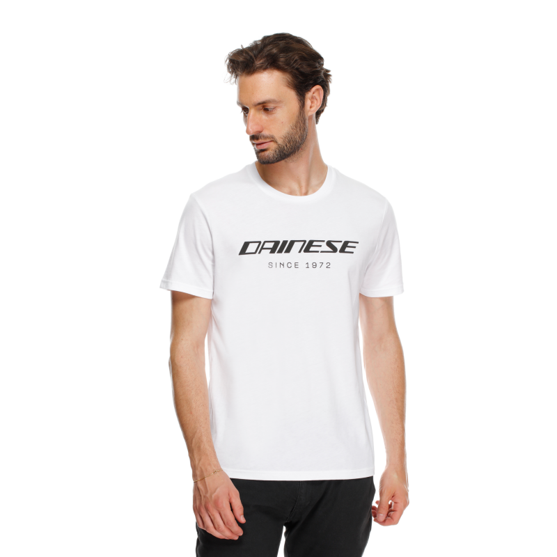 Dainese Essence Wordmark T-Shirt White - 2XL