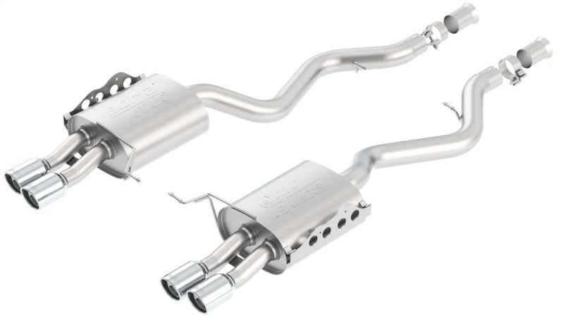 Borla 11802 ATAK Axle-Back Exhaust System for 2008-2013 BMW M3 4.0L V8