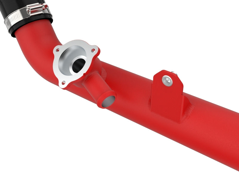 aFe BladeRunner Aluminum Hot and Cold Charge Pipe Kit, Red, Part Number 46-20654-R, for Ford Explorer ST and Lincoln Aviator 3.0L V6