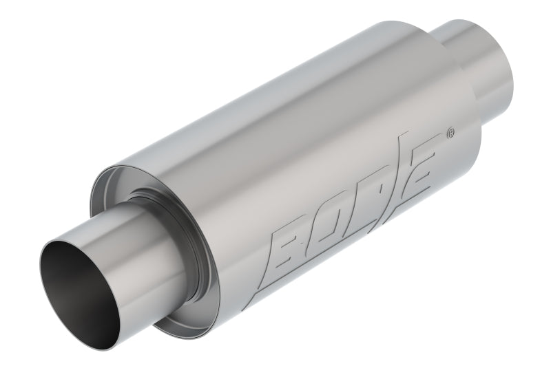 Borla 401339 Universal Stainless Steel Resonator, 3-Inch Center Inlet and Outlet