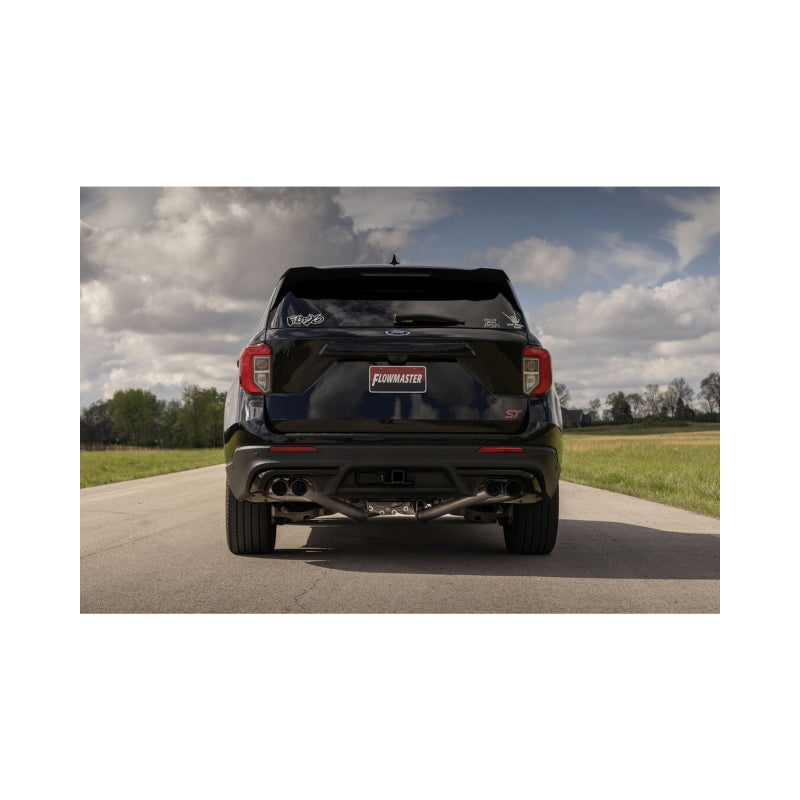 Flowmaster Flow FX Cat-Back Exhaust System for 2020-2026 Ford Explorer ST and Lincoln Aviator 3.0L Twin Turbo - Stainless Steel