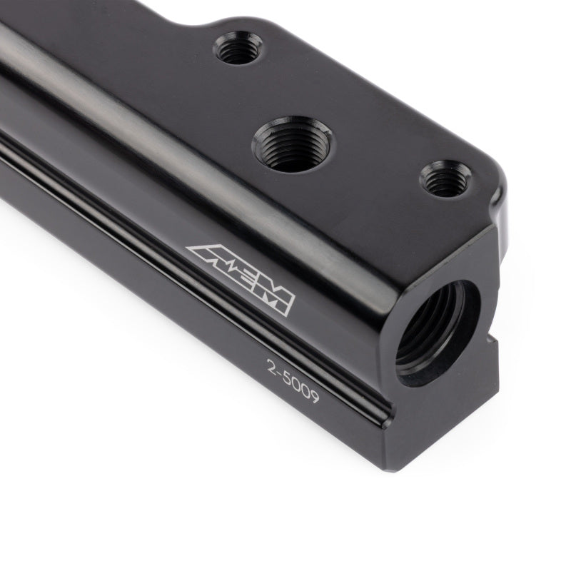 AEM 25-109BK High Volume Black Fuel Rail for Honda D16Y7 and D16Y8 Engines