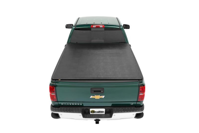Bestop EZRoll Soft Tonneau Cover for Chevy Silverado and GMC Sierra 8 Ft Bed (2007-2014) - Part #bes19210-01