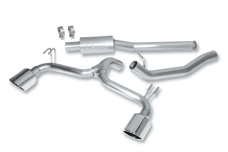Borla S-Type Cat-Back Exhaust System for 2009-2017 Mitsubishi Lancer Ralliart 2.0L Turbo AWD, Part Number 140334