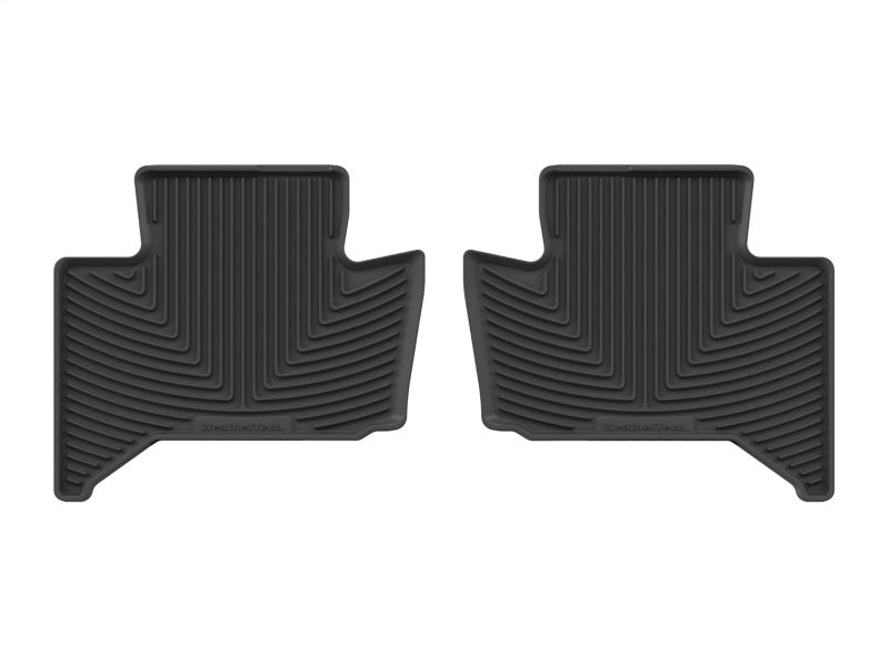 WeatherTech WETW759 All-Weather Rear Floor Mats for 2024 Lexus GX550 and Toyota Land Cruiser - Black