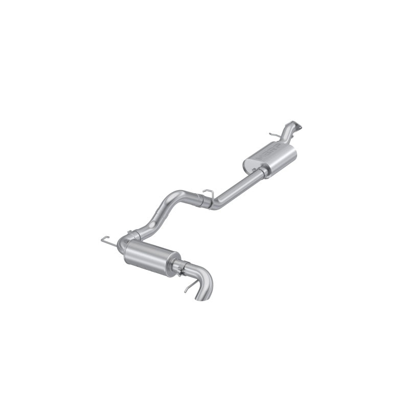 MBRP S5245304 Armor Pro 3-Inch Cat-Back Exhaust System for 2021-2023 Ford Bronco 2.3L and 2.7L