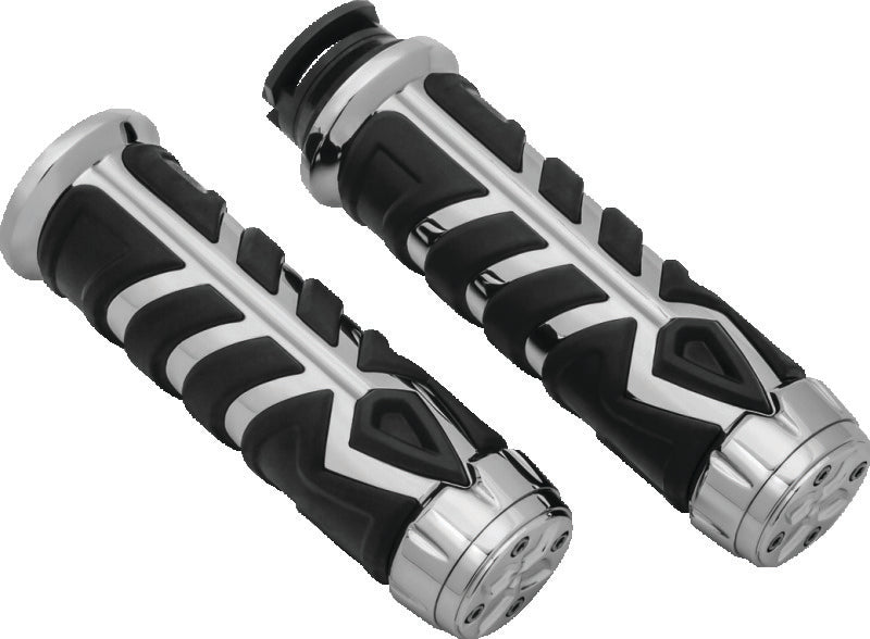 Kuryakyn Spear Grips for Indian Scout Chrome - Part Number KUR5628