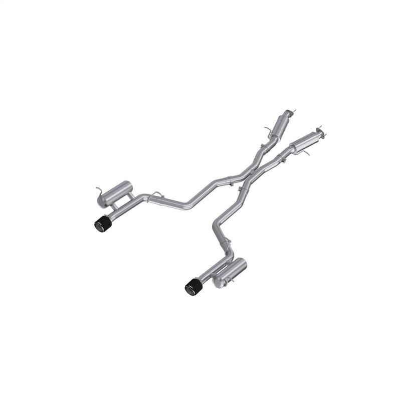 MBRP S51093CF Armor Pro Cat-Back Exhaust System for 2011+ Dodge Durango 3.6L V6