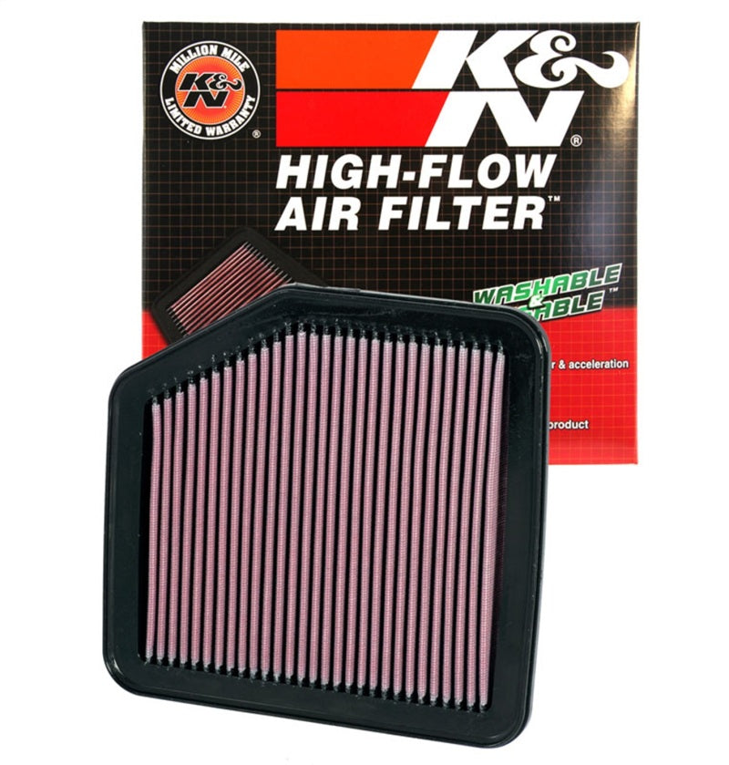 K&N Engineering 33-2345 High-Flow Drop-In Air Filter for Lexus IS 250, IS 350, GS 350 and GS 430