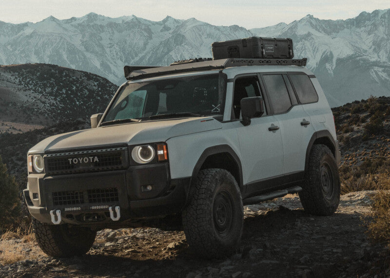 DV8 Offroad Roof Rack for 2024-2026 Lexus GX 550 and 2024-2025 Toyota Land Cruiser 250 Series, Part DVERTRL4-01