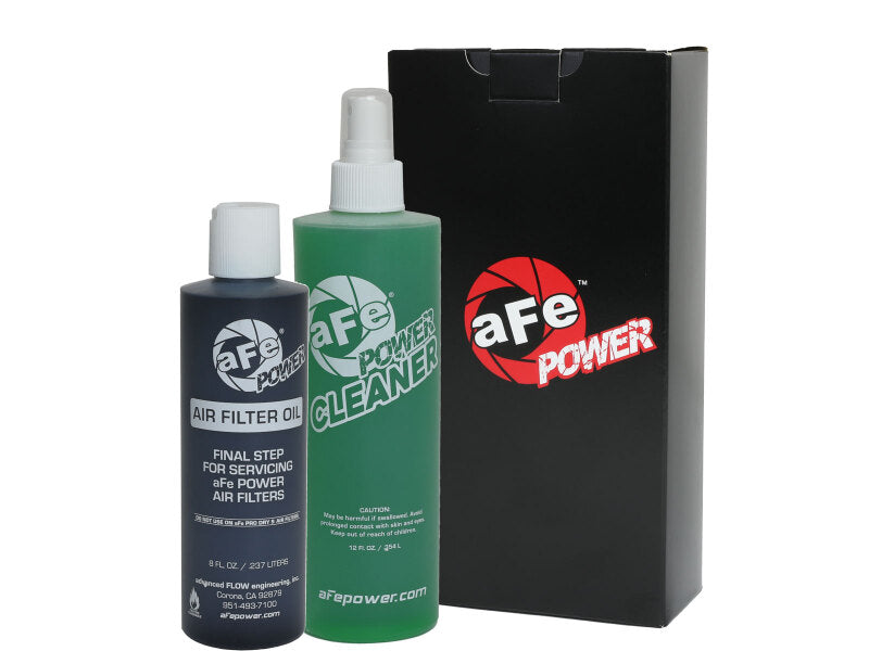 aFe POWER Air Filter Restore Kit with Black Oil and Spray Cleaner, Part Number 90-51401B