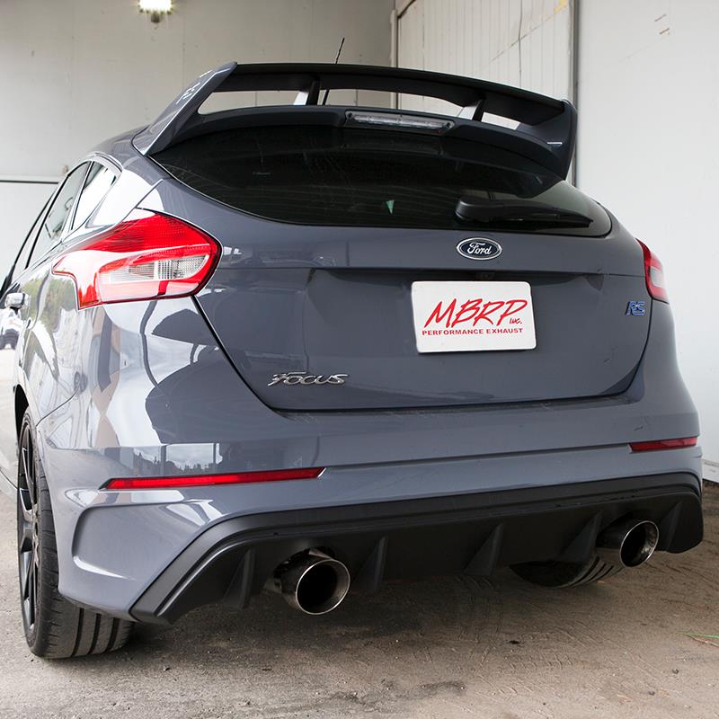 MBRP Armor Lite S4203AL 3-Inch Cat-Back Exhaust System for 2016–2018 Ford Focus RS