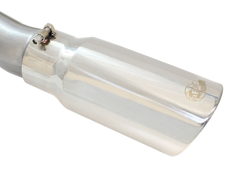 aFe MACH Force-Xp 3-Inch to 3.5-Inch 409 Stainless Steel Cat-Back Exhaust with Polished Tip, Part Number 49-43076-P