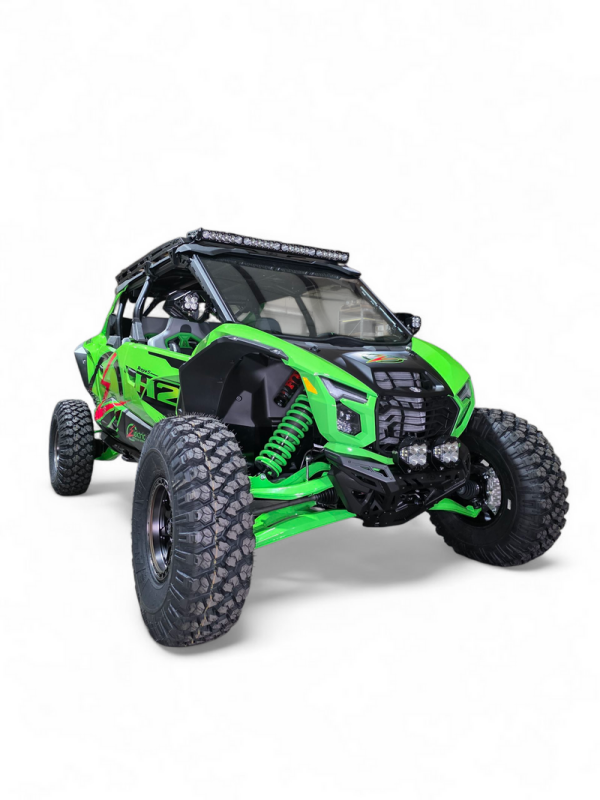Elektric Off Road 2026+ Kawasaki Teryx H2 Front Bumper with Winch Mount and Light Bar Compatibility