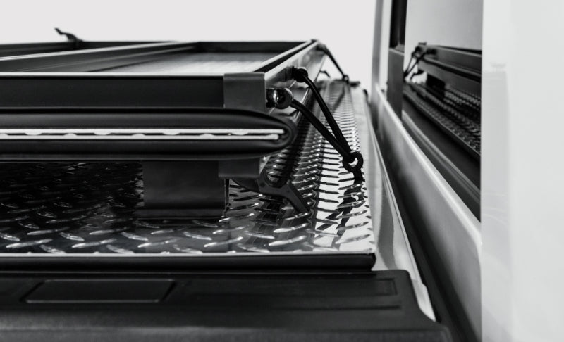 Access LOMAX Tri-Fold Cover for 2026 Ford Ranger with 5ft Standard Bed – Matte Black, Hard Aluminum Finish, Single Rail