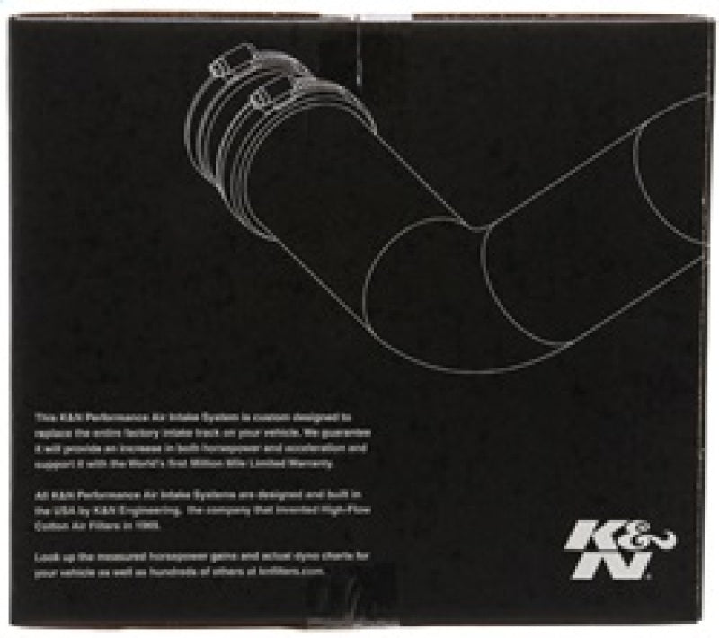 K&N Engineering 69-5307TTK Typhoon Cold Air Intake for 2010-2012 Kia Forte 2.0L L4