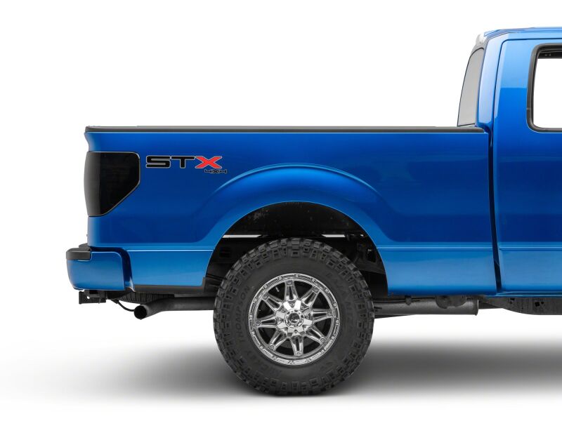 Raxiom Ford F-150 Styleside Axial Series LED Tail Lights with Black Housing and Smoked Lens – Part T582534