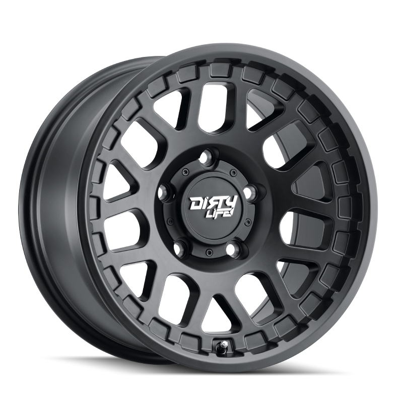 Dirty Life Mesa 9306 17x9 Matte Black Wheel, 5x127 Bolt Pattern, -12mm Offset