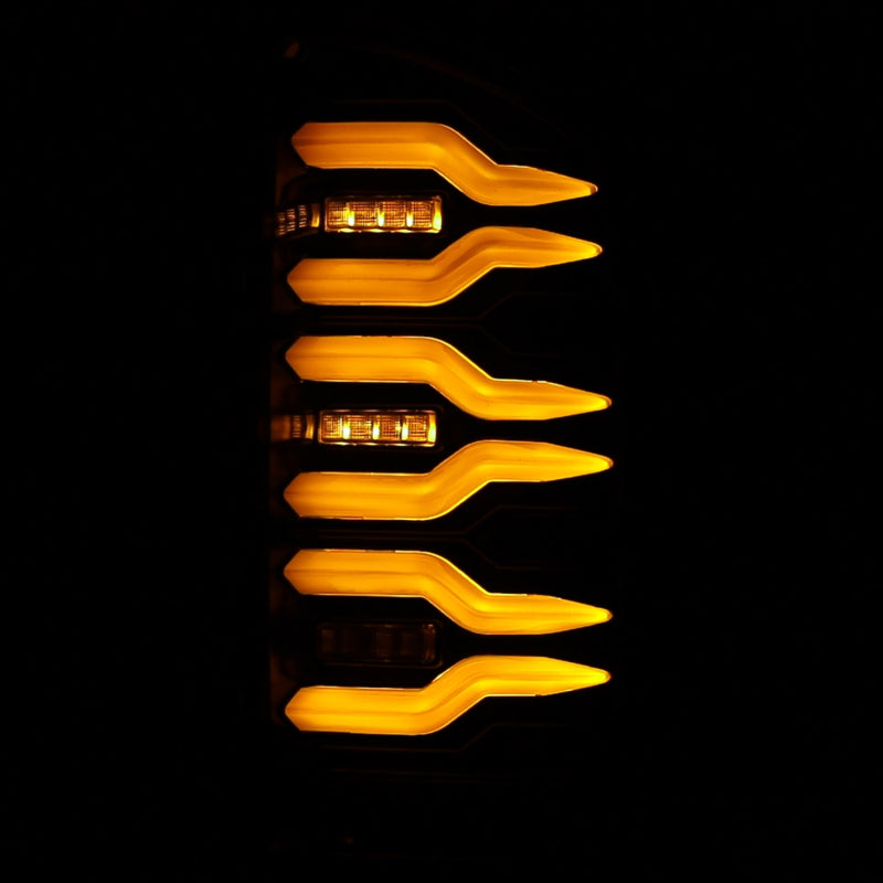 AlphaRex LUXX-Series LED Tail Lights Alpha-Black for 2002-2006 Dodge Ram 1500 and 2003-2006 Ram 2500/3500, Part ARX641020